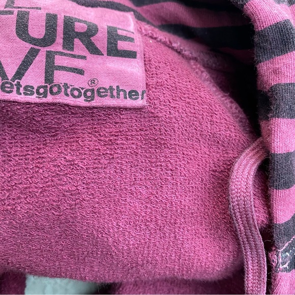 Freecity womens top sweatshirt hoodie size Large L - Picture 9 of 11